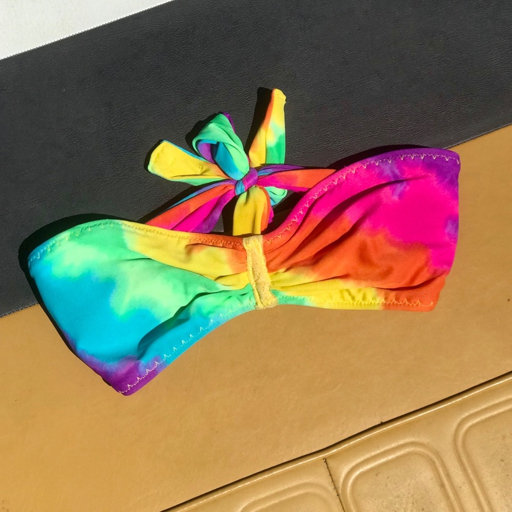 Tie Dyed Bikini Top